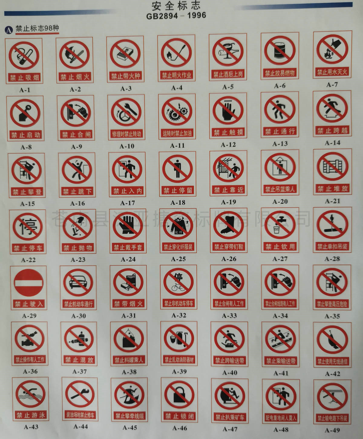 安全標(biāo)志系列01